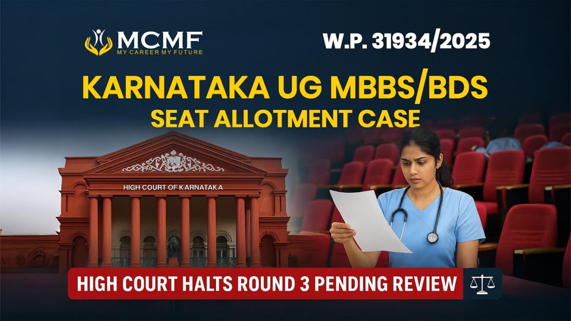 Karnataka NEET PG 2025 Round-3 Counselling on Hold: Complete Court Case Explanation (W.P. 31934/2025)